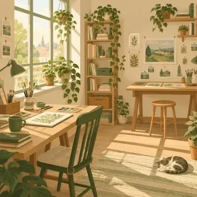 椰青工作室的头像插画